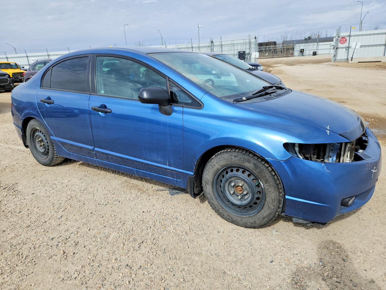 2010 Honda Civic Dx Blue vin: 2HGFA1E24AH044976