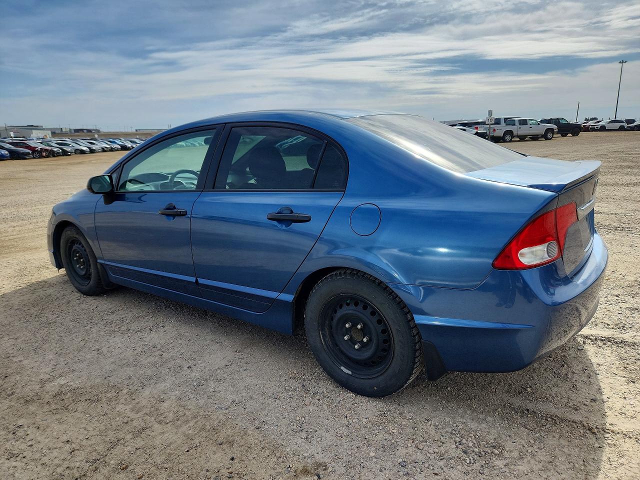 2010 Honda Civic Dx Blue vin: 2HGFA1E24AH044976