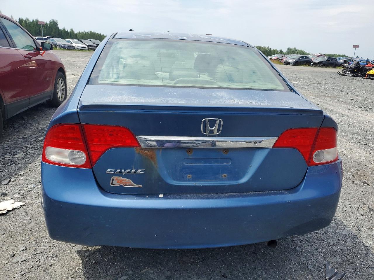 2010 Honda Civic Dx Blue vin: 2HGFA1E26AH030593