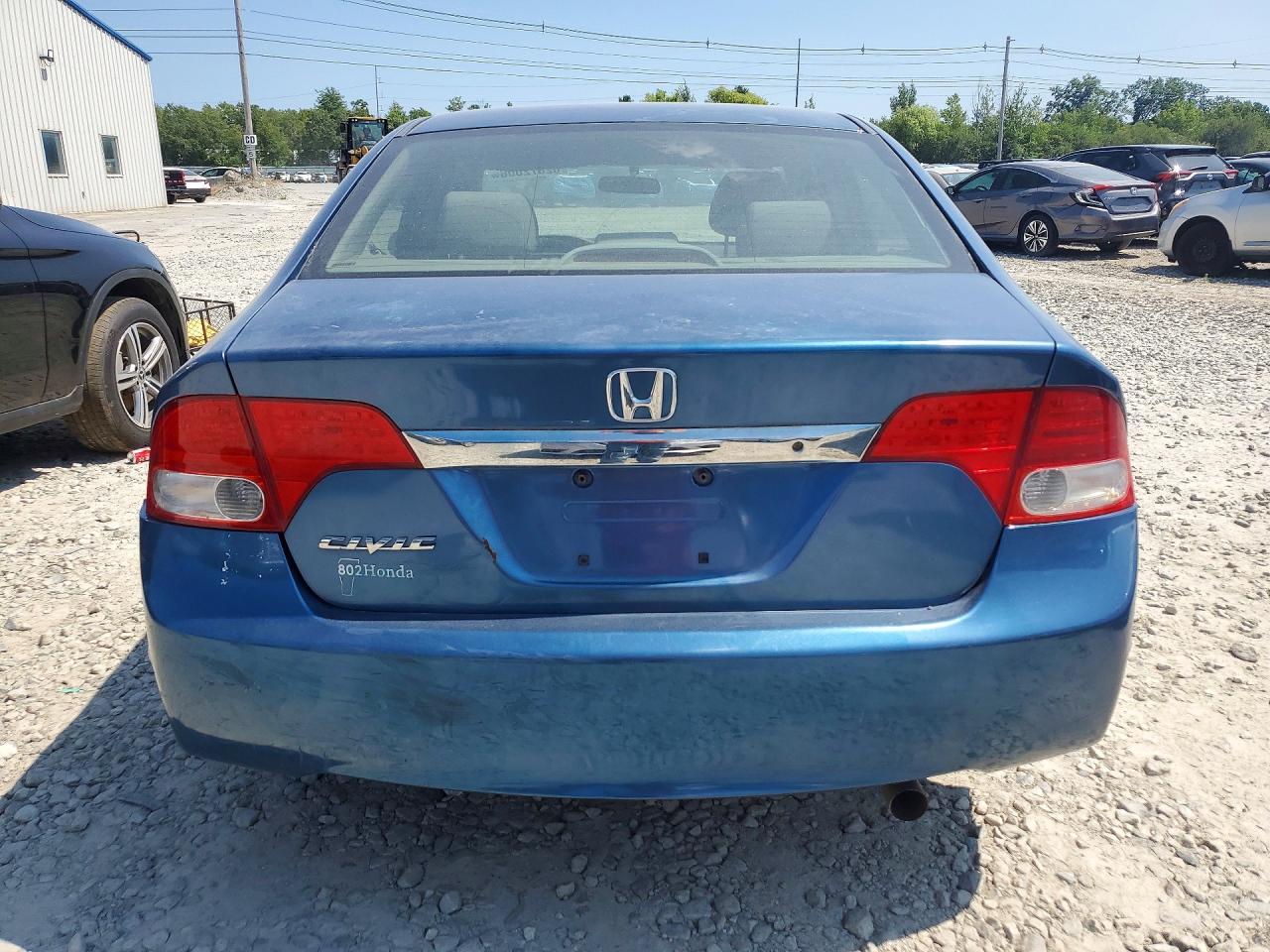 2010 Honda Civic Vp Blue vin: 2HGFA1E30AH512114