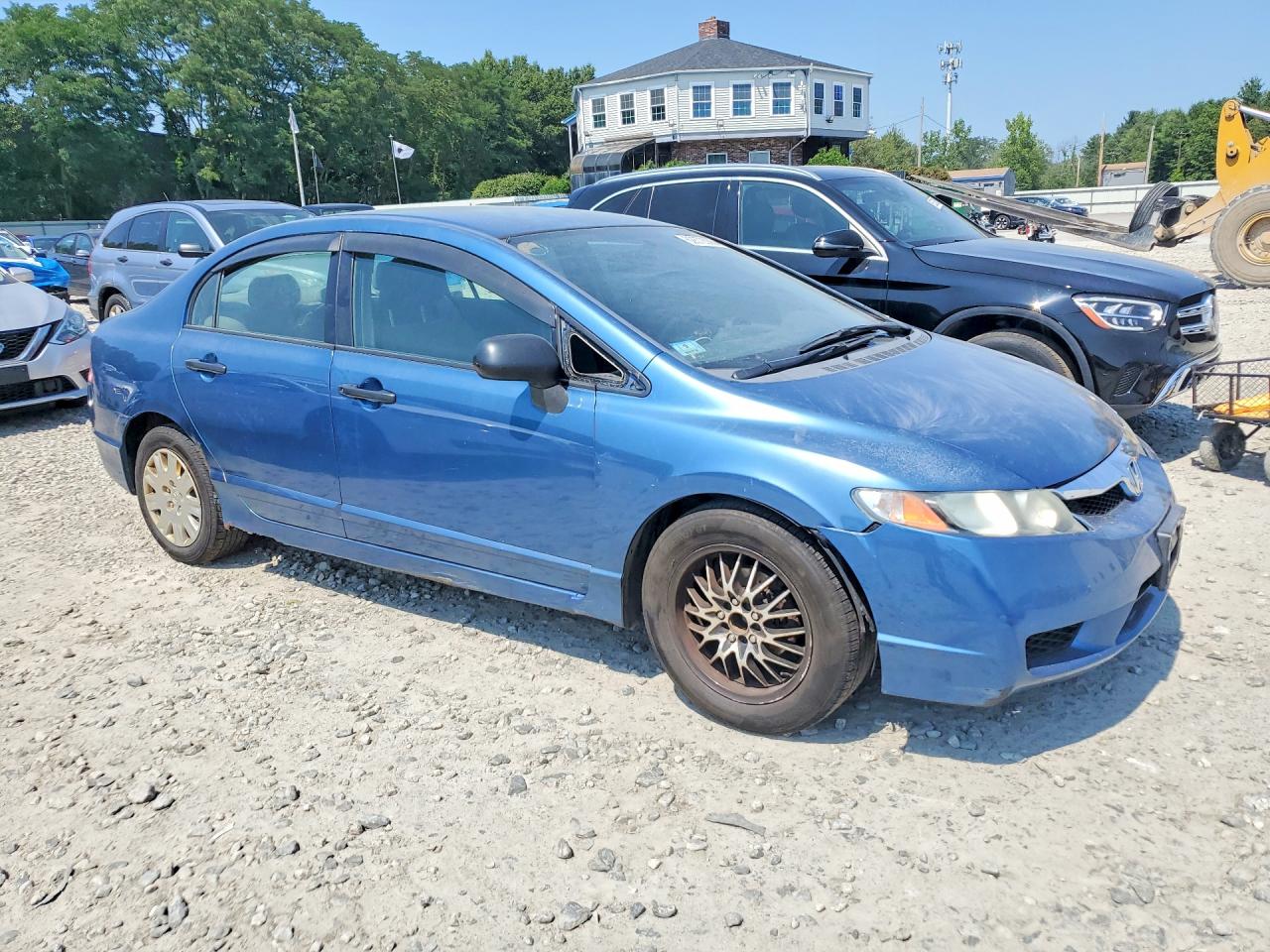 2010 Honda Civic Vp Blue vin: 2HGFA1E30AH512114