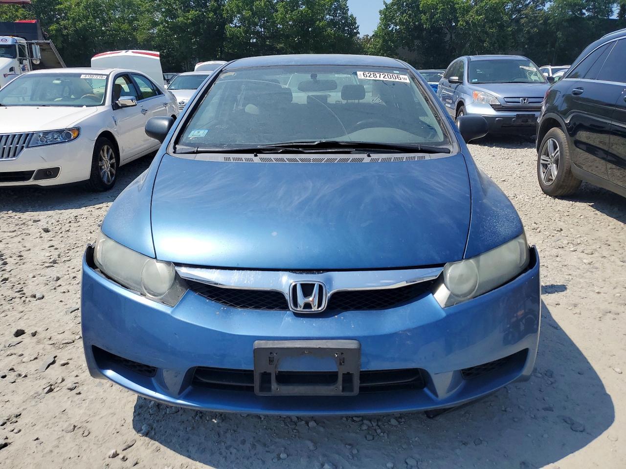 2010 Honda Civic Vp Blue vin: 2HGFA1E30AH512114