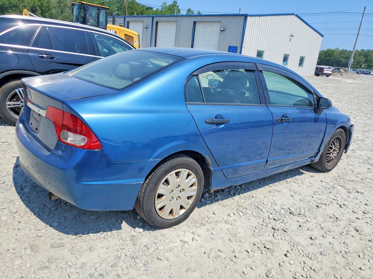 2010 Honda Civic Vp Blue vin: 2HGFA1E30AH512114