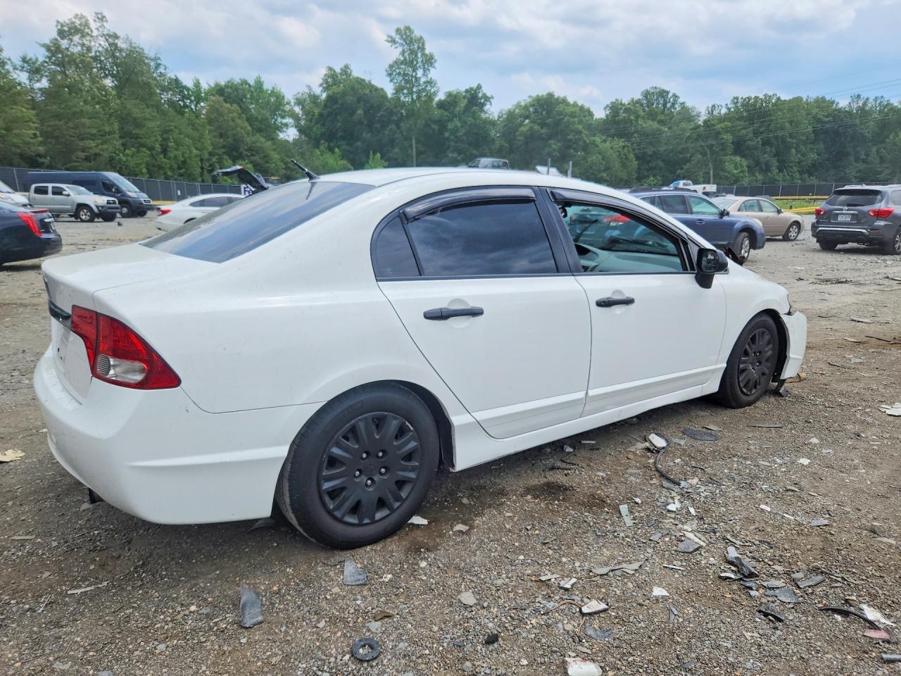 2011 Honda Civic Vp Белый vin: 2HGFA1E30BH513460