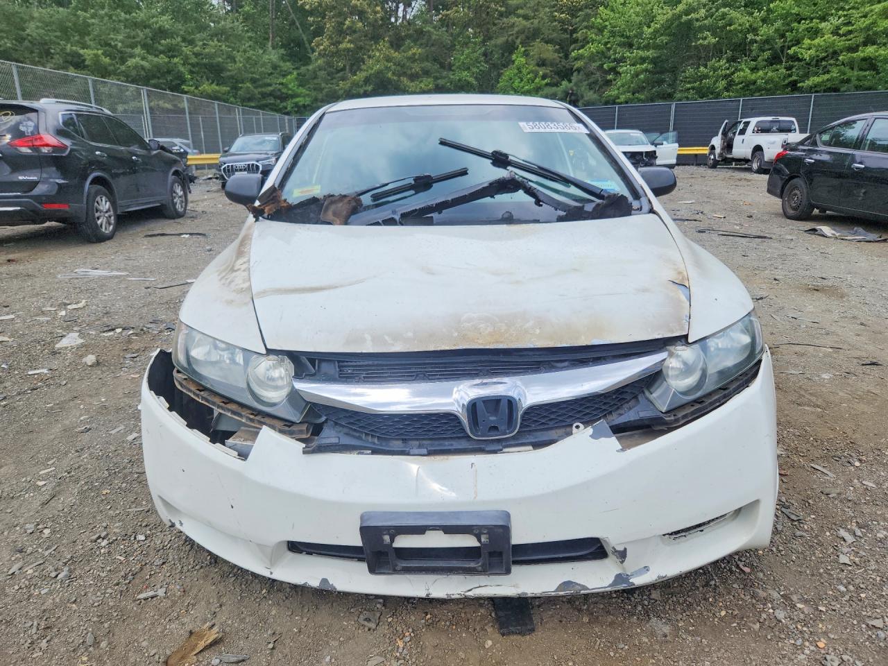 2011 Honda Civic Vp Белый vin: 2HGFA1E30BH513460