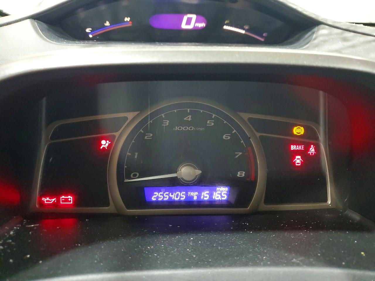 2010 Honda Civic Vp White vin: 2HGFA1E31AH509108