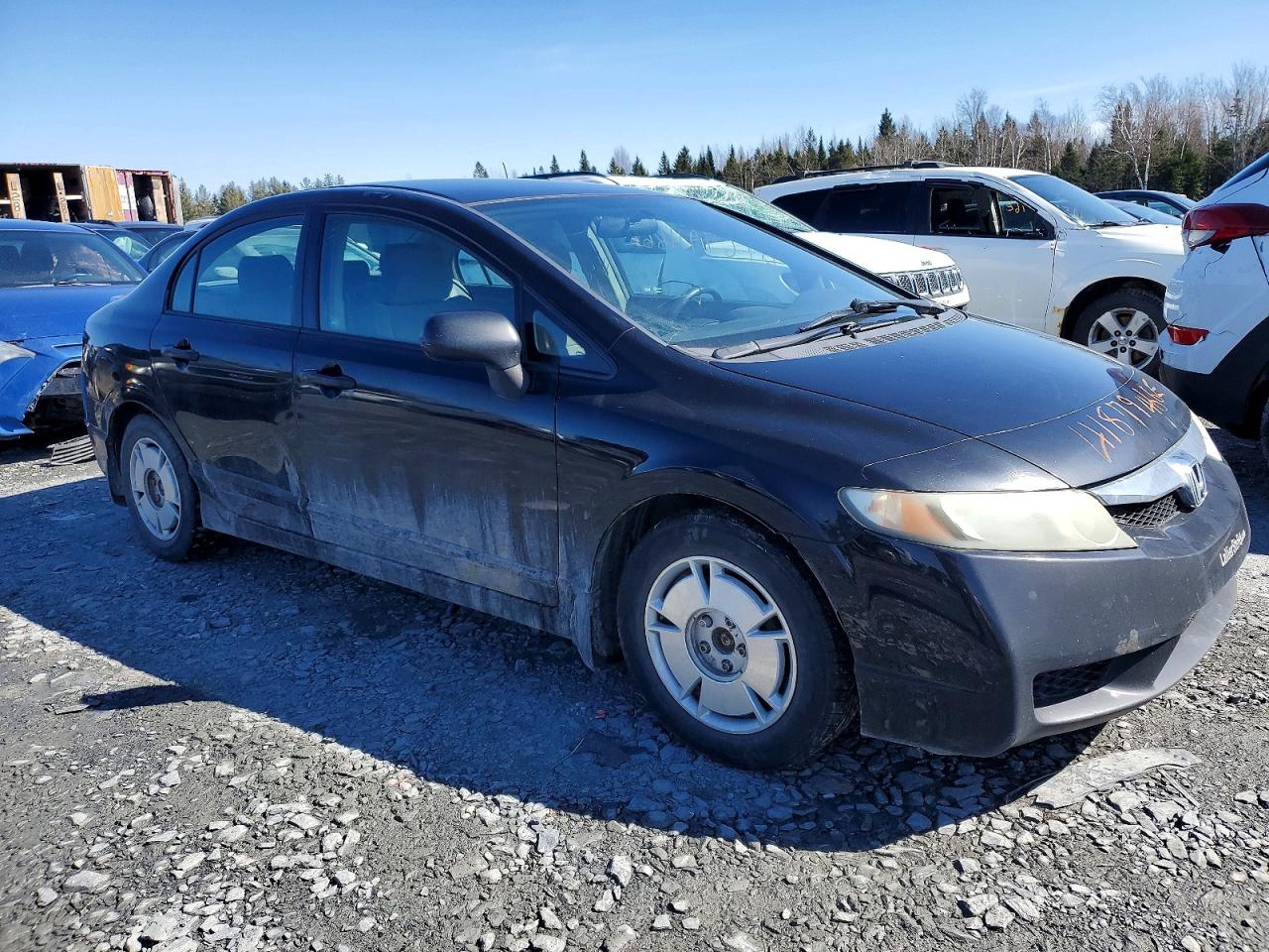 2010 Honda Civic Dx-g Black vin: 2HGFA1E44AH040816