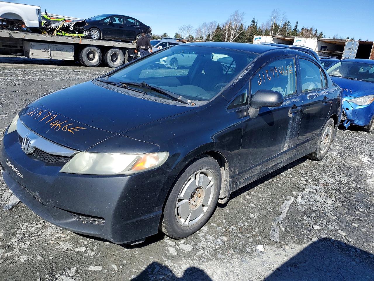 2010 Honda Civic Dx-g Black vin: 2HGFA1E44AH040816