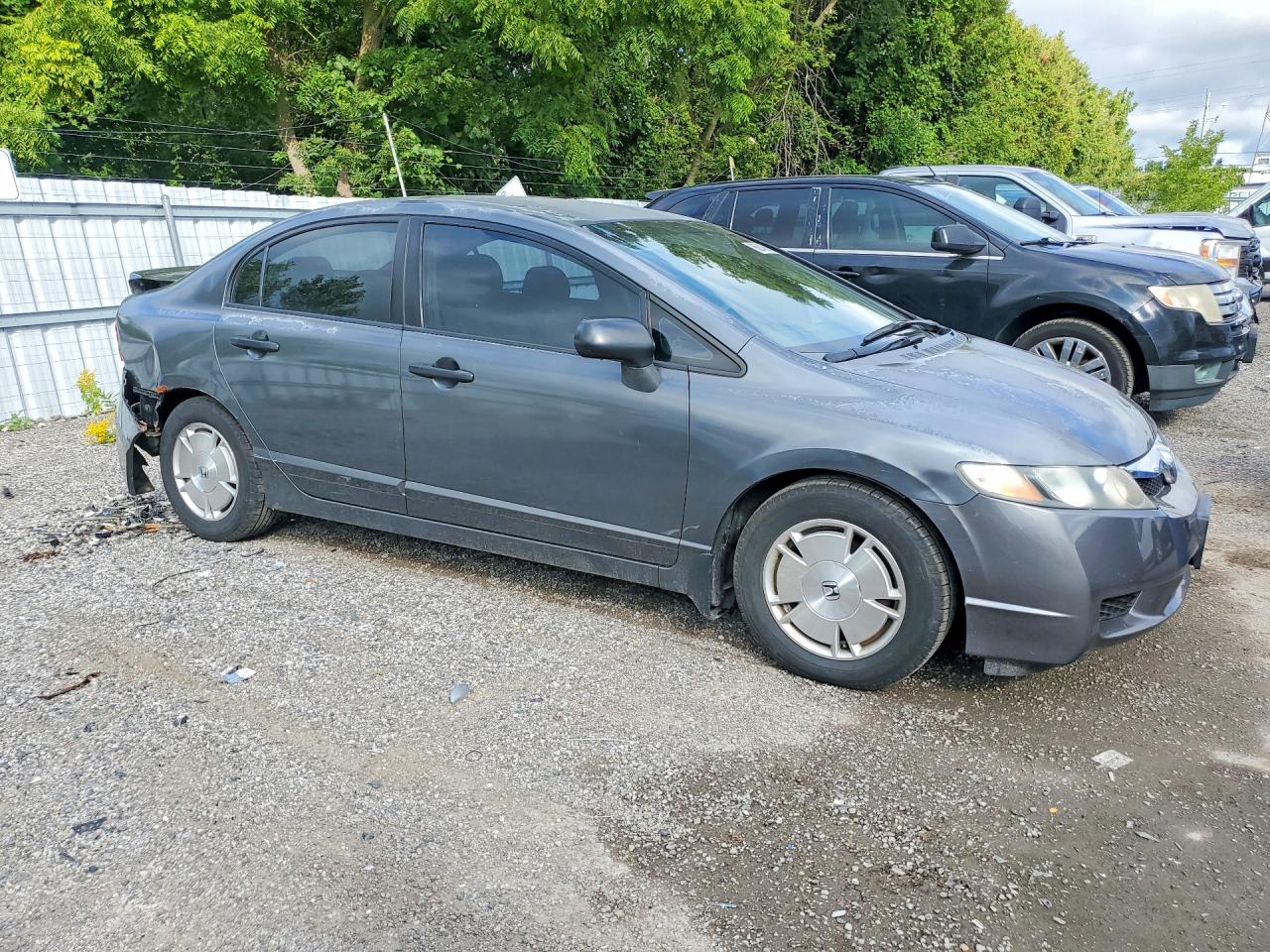 2010 Honda Civic Dx-g Gray vin: 2HGFA1E48AH000058