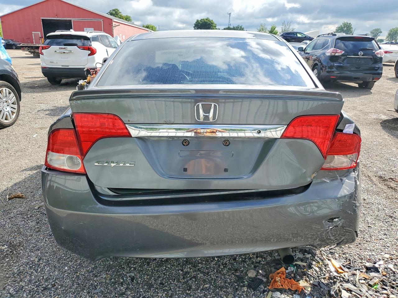 2010 Honda Civic Dx-g Gray vin: 2HGFA1E48AH000058