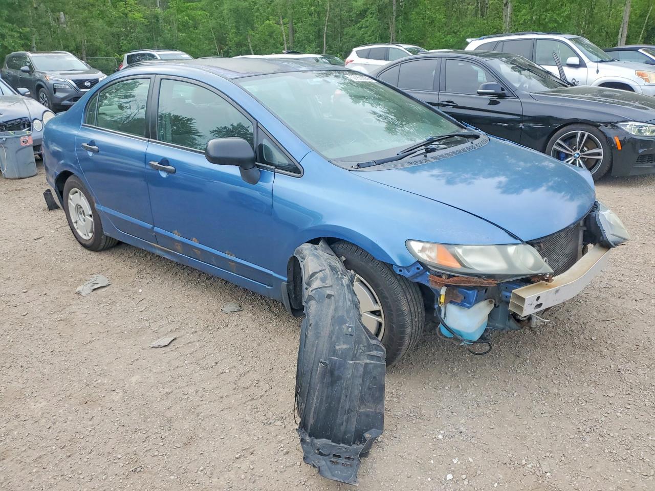 2010 Honda Civic Dx-g Blue vin: 2HGFA1E49AH039838