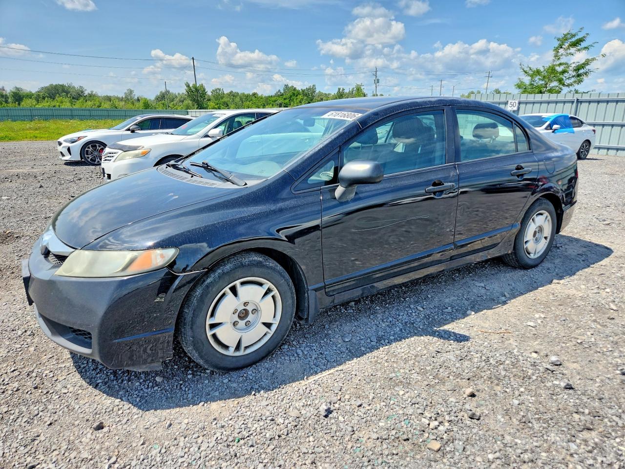 2010 Honda Civic Dx-g Black vin: 2HGFA1E49AH047504