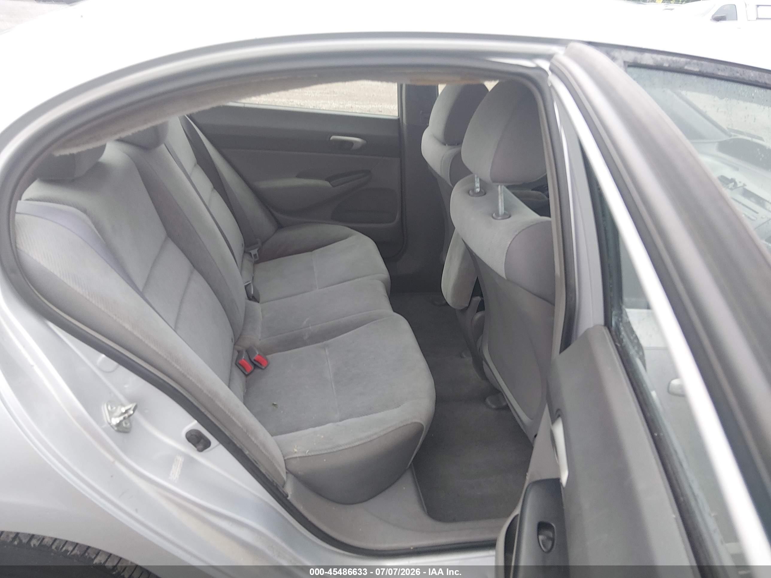2010 Honda Civic Lx Серебряный vin: 2HGFA1E56AH566423