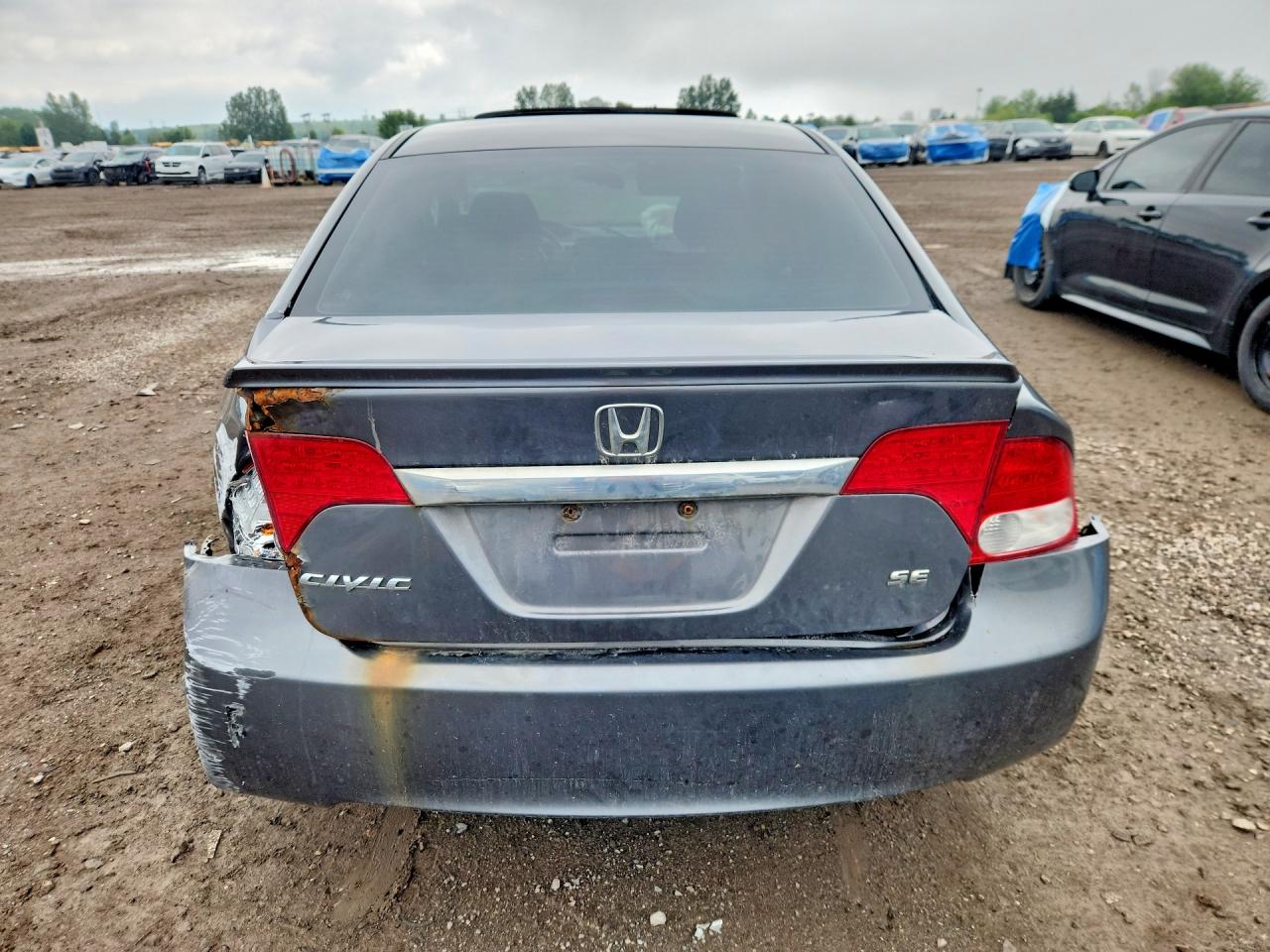 2011 Honda Civic Lx-s Gray vin: 2HGFA1E68BH008552