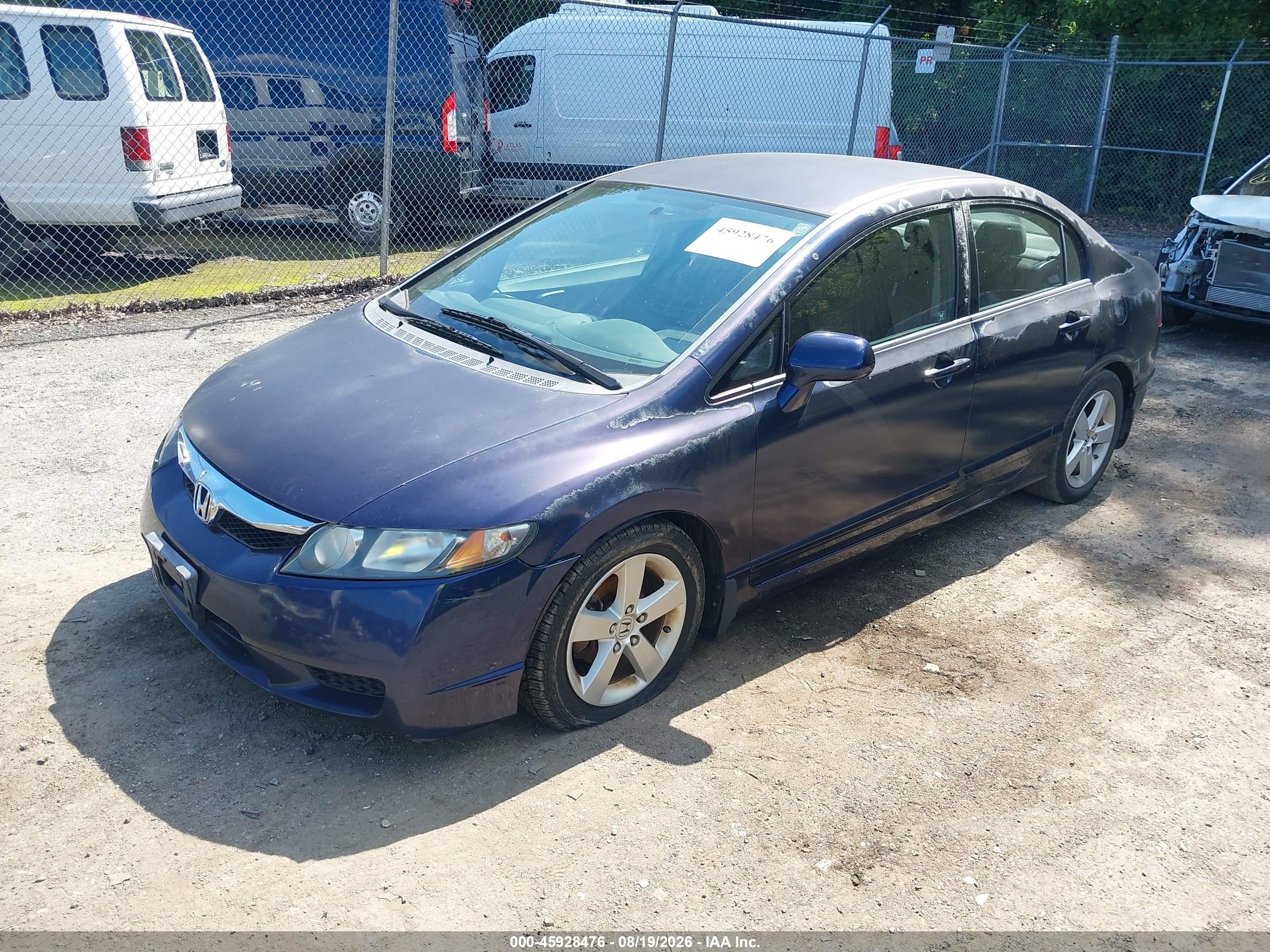 2010 Honda Civic Lx-s Синий vin: 2HGFA1E69AH530427