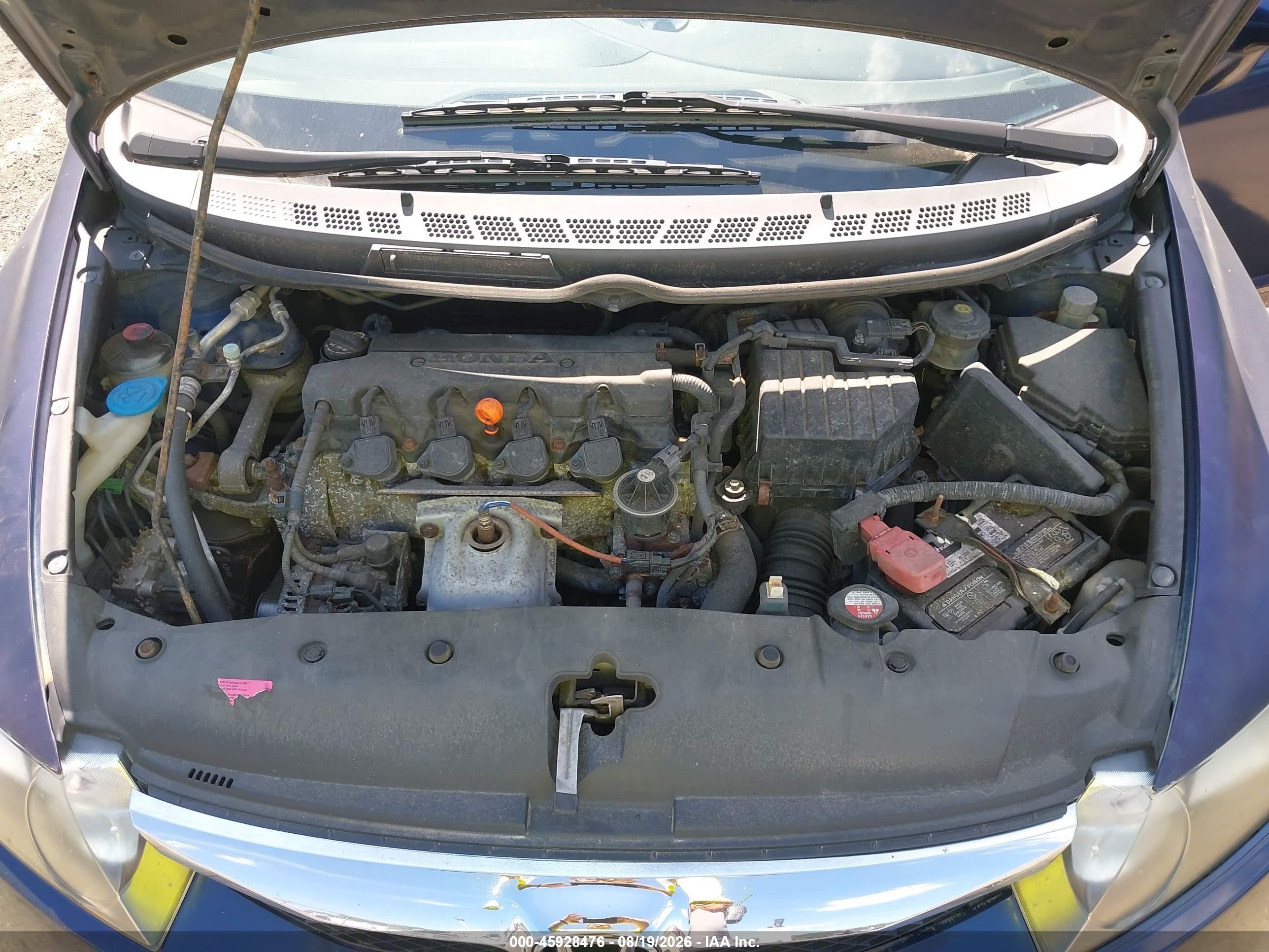 2010 Honda Civic Lx-s Синий vin: 2HGFA1E69AH530427