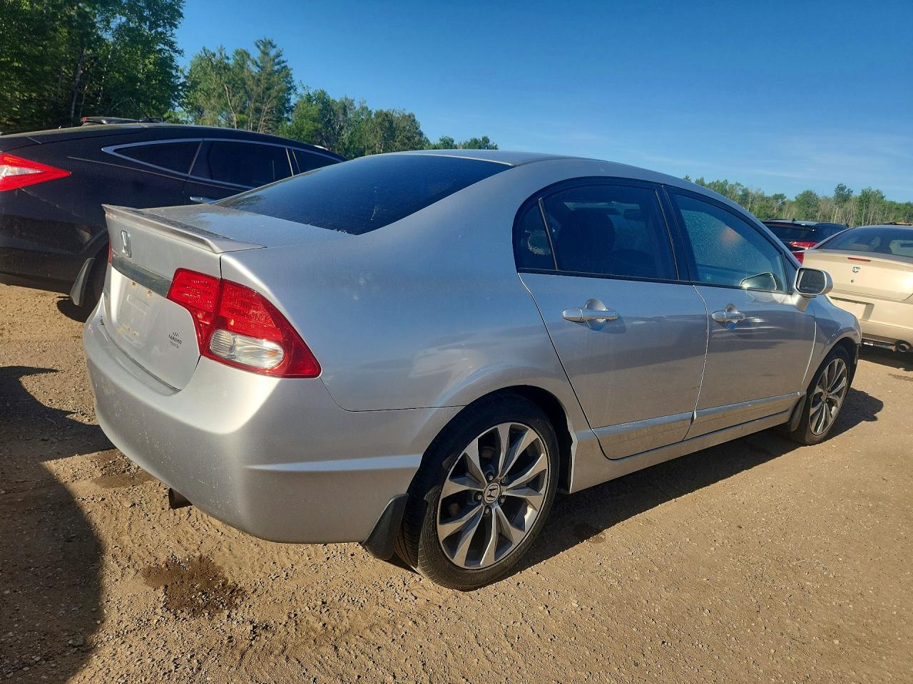 2011 Honda Civic Lx-s Серебряный vin: 2HGFA1E69BH014795