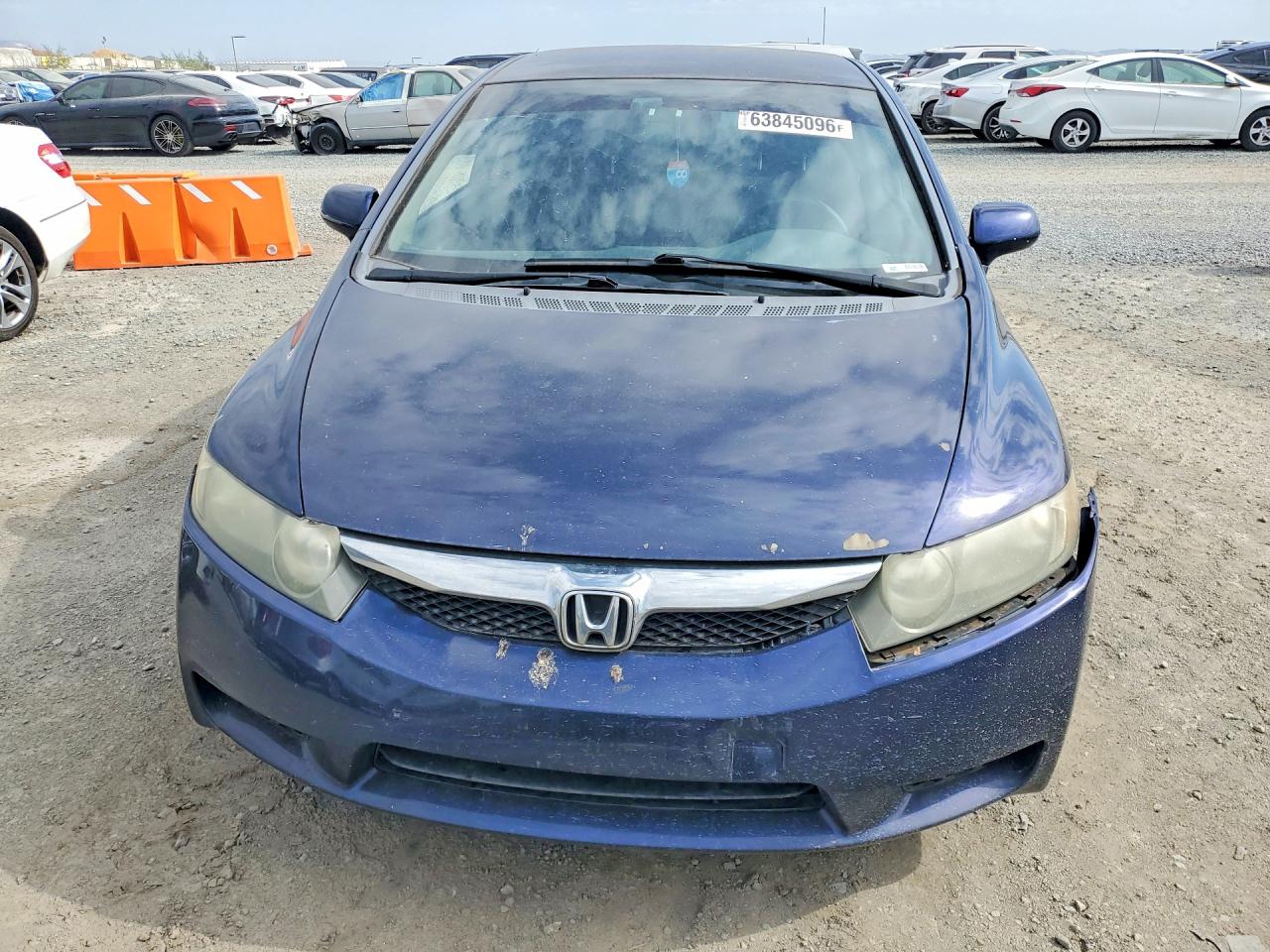2010 Honda Civic Lx-s Blue vin: 2HGFA1E6XAH530419