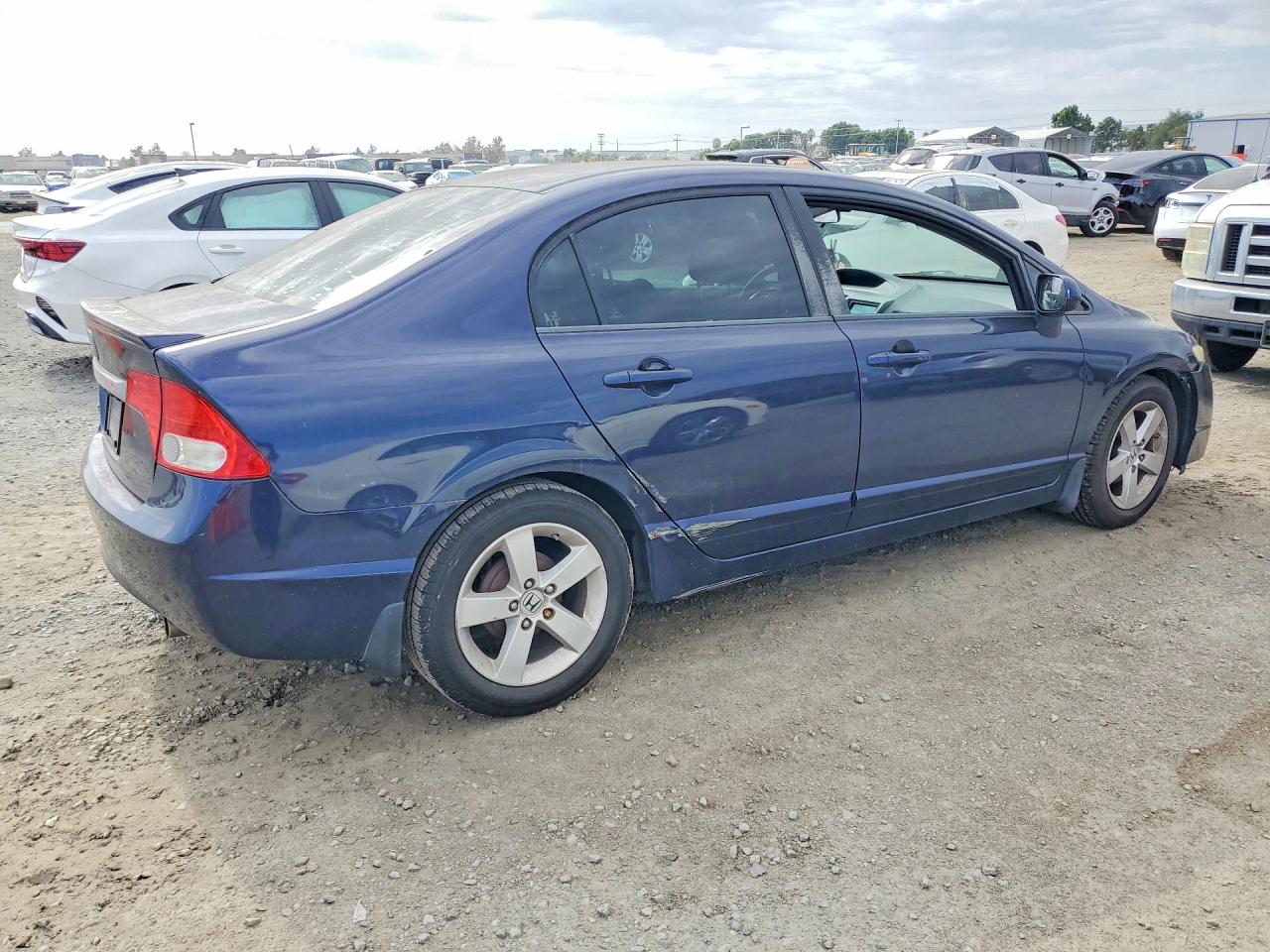 2010 Honda Civic Lx-s Blue vin: 2HGFA1E6XAH530419