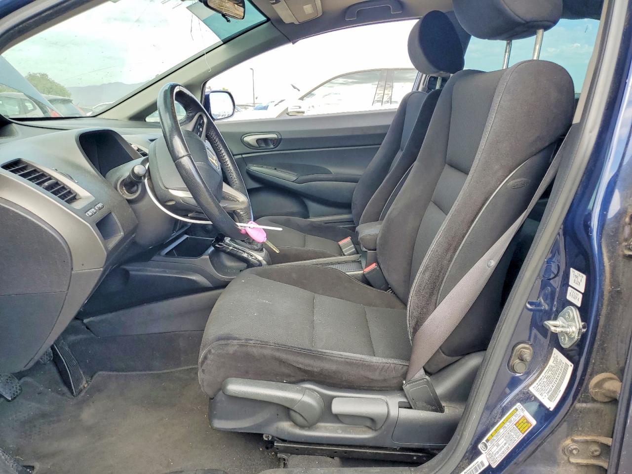 2010 Honda Civic Lx-s Blue vin: 2HGFA1E6XAH530419