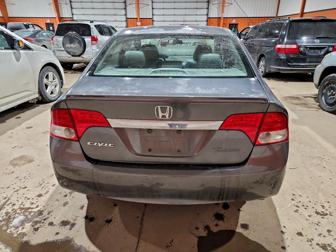 2010 Honda Civic Ex-l 4dr Gray vin: 2HGFA1F00AH004519