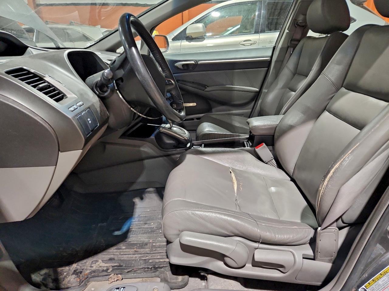 2010 Honda Civic Ex-l 4dr Gray vin: 2HGFA1F00AH004519