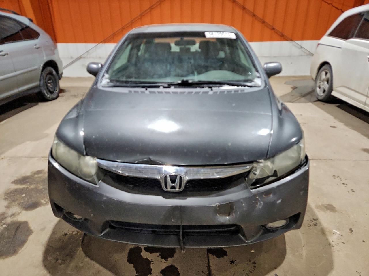 2010 Honda Civic Ex-l 4dr Gray vin: 2HGFA1F00AH004519