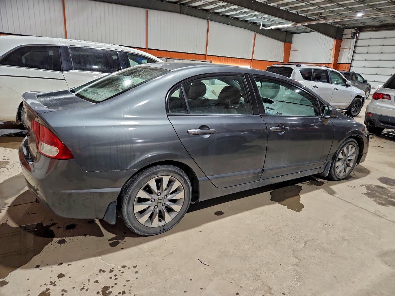 2010 Honda Civic Ex-l 4dr Gray vin: 2HGFA1F00AH004519