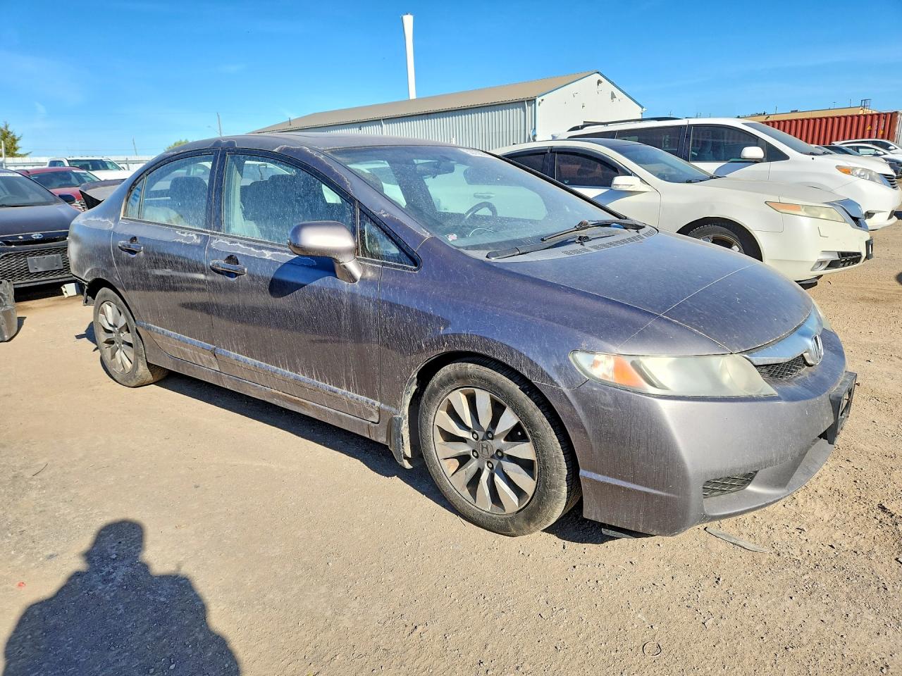2010 Honda Civic Exl Brown vin: 2HGFA1F03AH015711