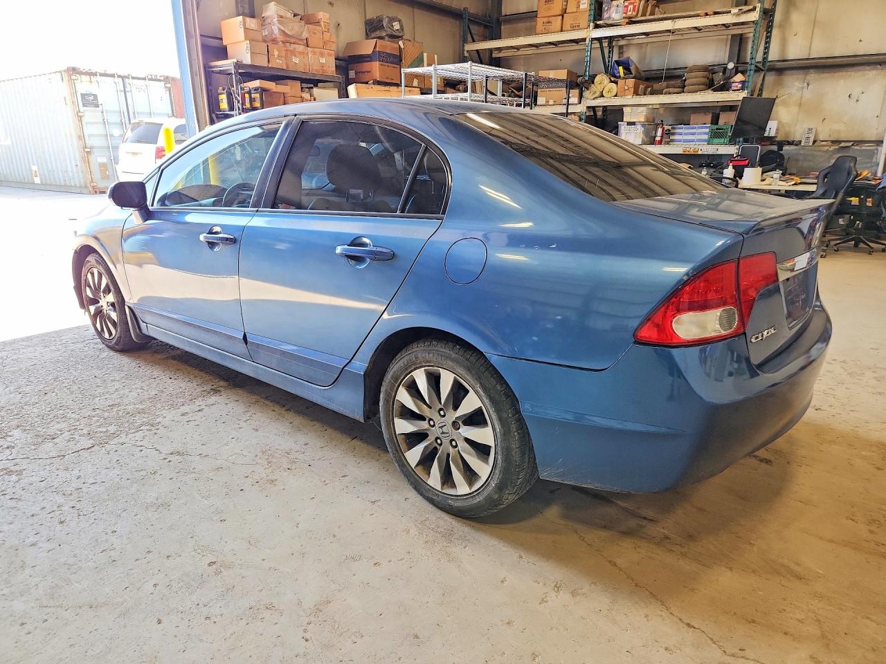 2010 Honda Civic Exl Blue vin: 2HGFA1F04AH009285