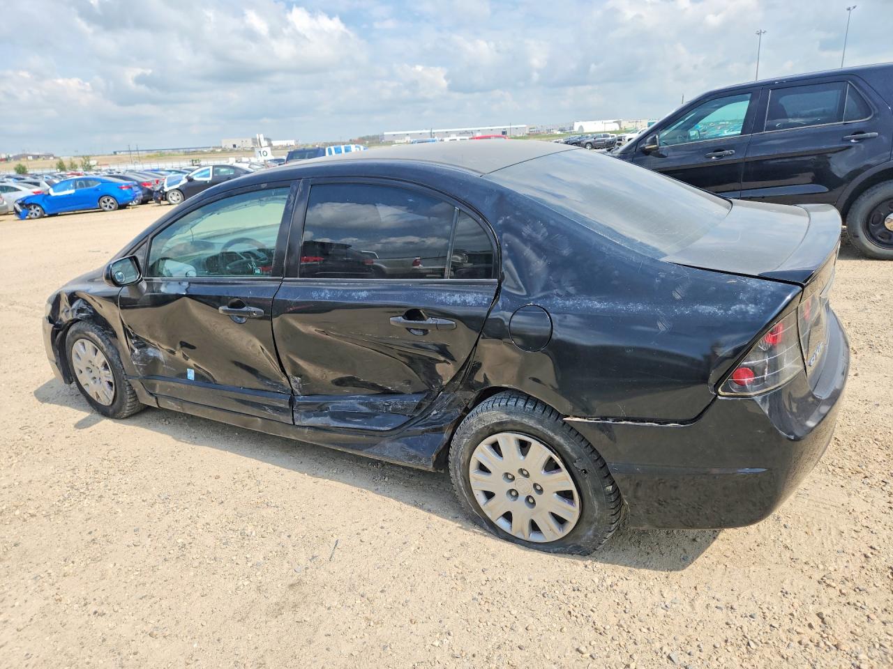 2010 Honda Civic Dx Black vin: 2HGFA1F22AH043176