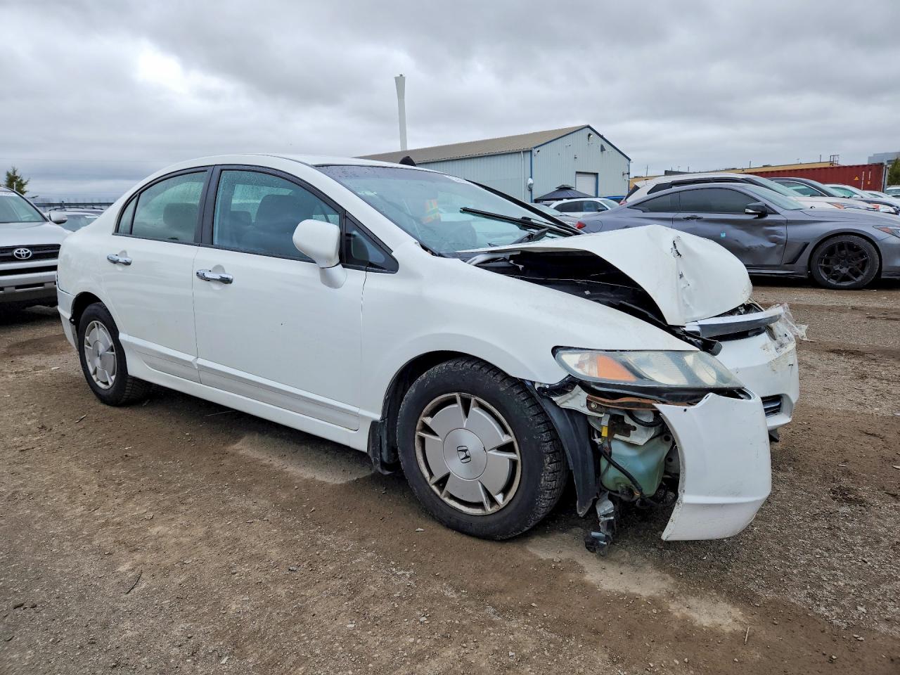 2010 Honda Civic Dx White vin: 2HGFA1F23AH048158