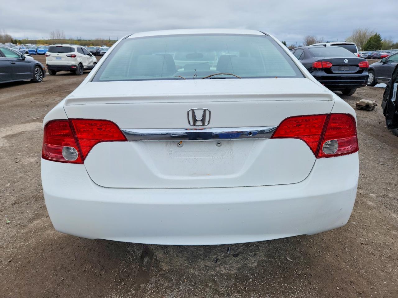 2010 Honda Civic Dx White vin: 2HGFA1F23AH048158