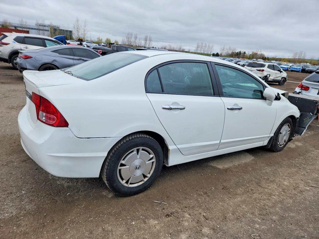 2010 Honda Civic Dx White vin: 2HGFA1F23AH048158
