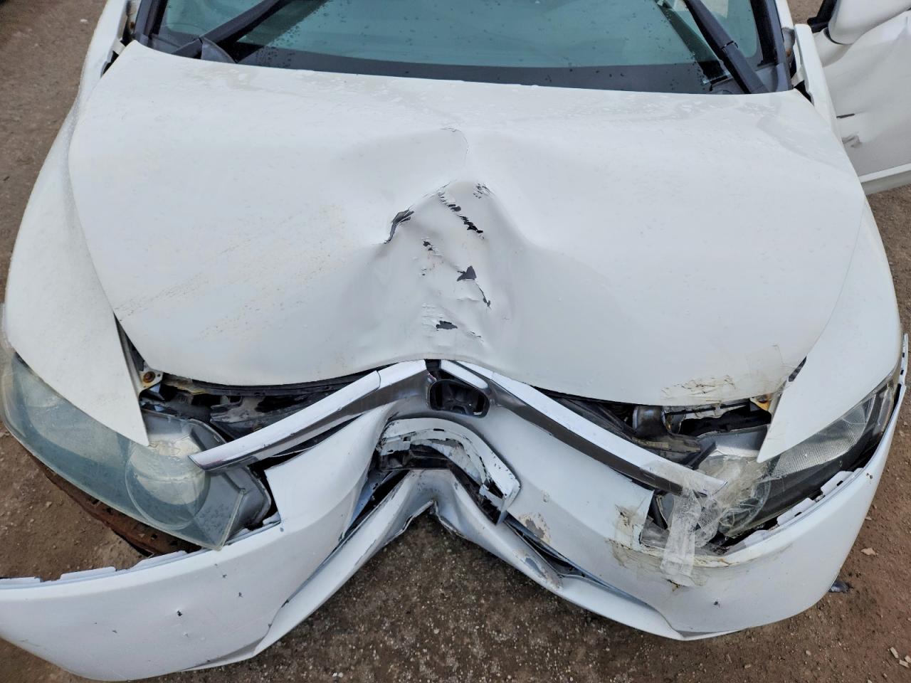 2010 Honda Civic Dx White vin: 2HGFA1F23AH048158