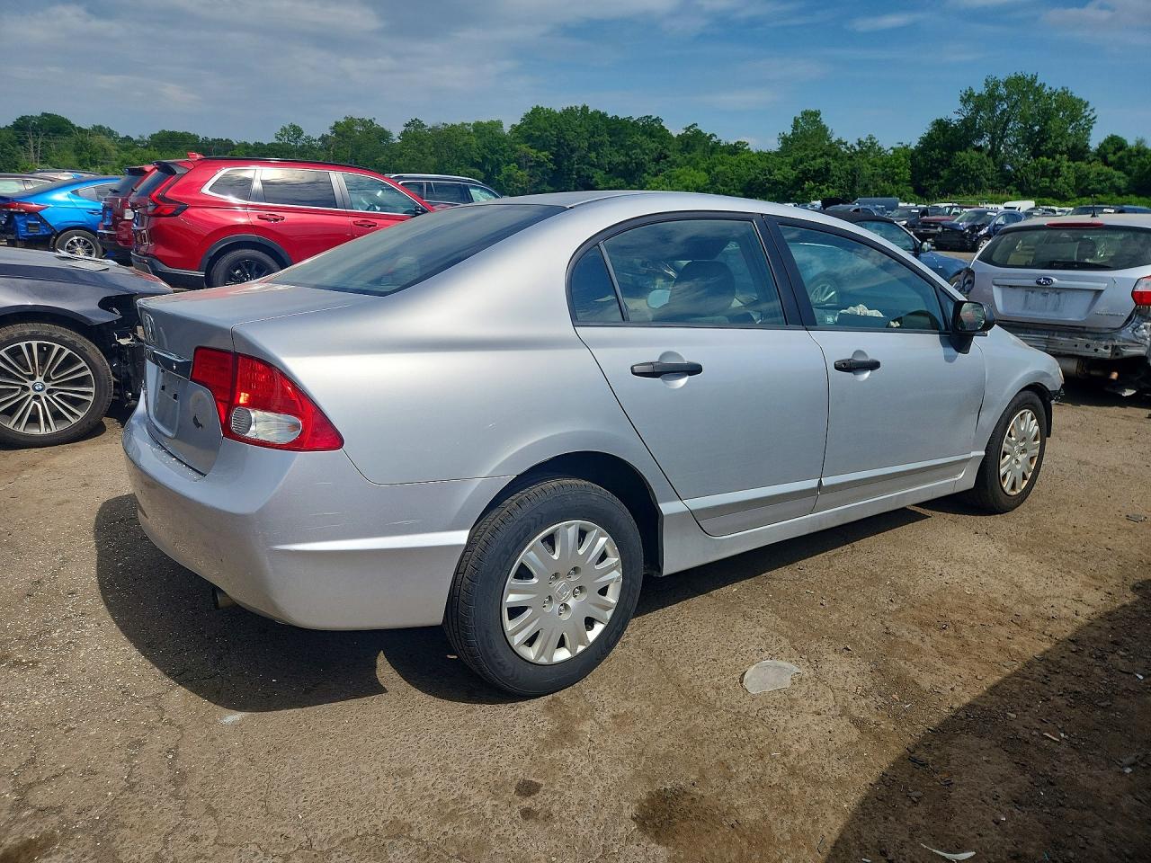 2010 Honda Civic Vp Silver vin: 2HGFA1F30AH310419