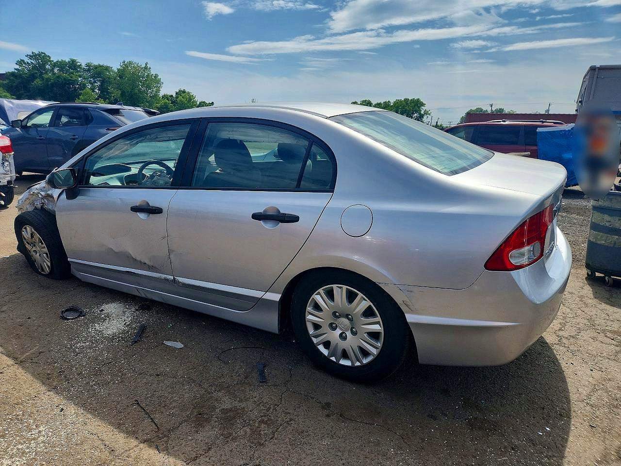 2010 Honda Civic Vp Silver vin: 2HGFA1F30AH310419