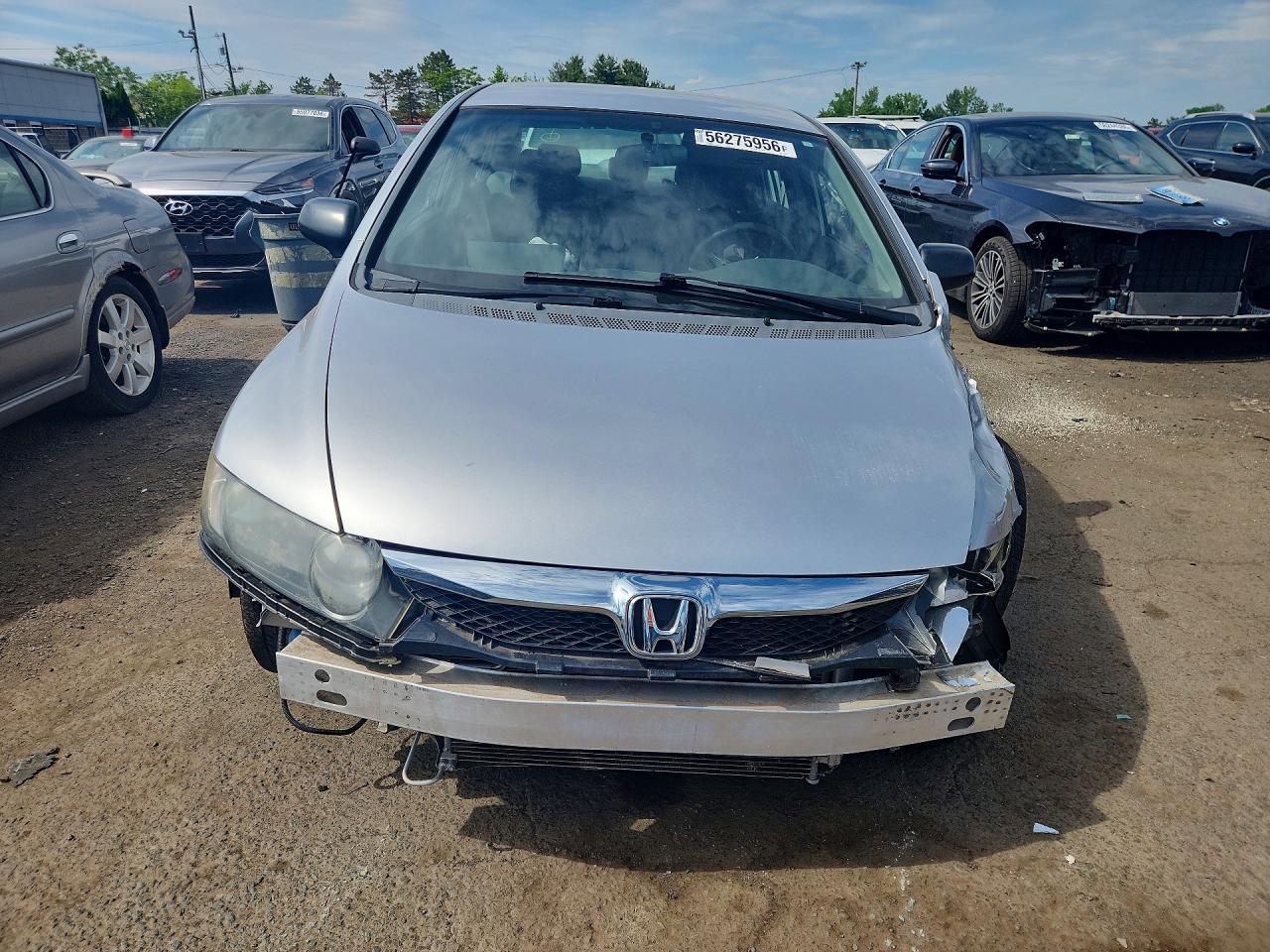 2010 Honda Civic Vp Silver vin: 2HGFA1F30AH310419