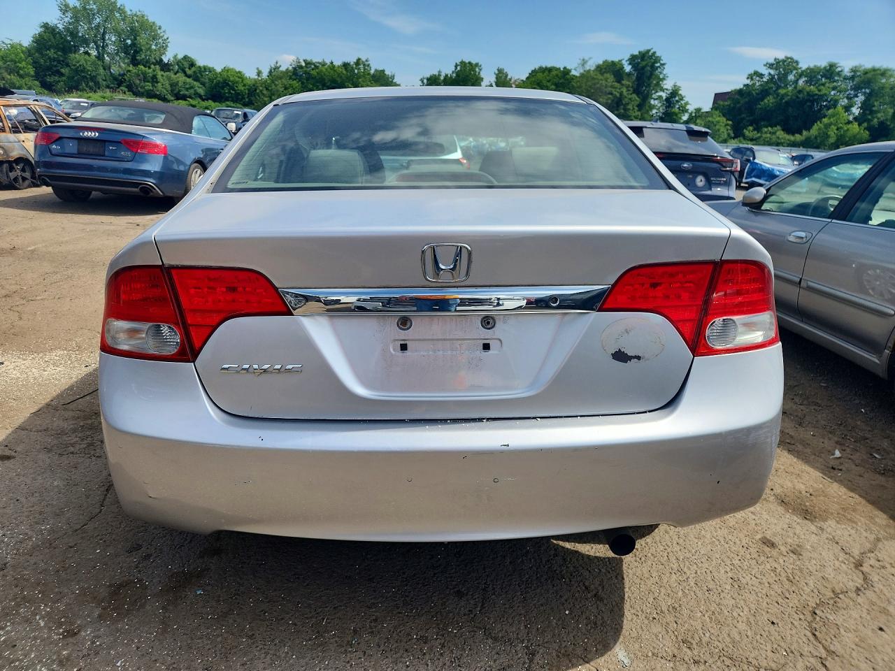 2010 Honda Civic Vp Silver vin: 2HGFA1F30AH310419