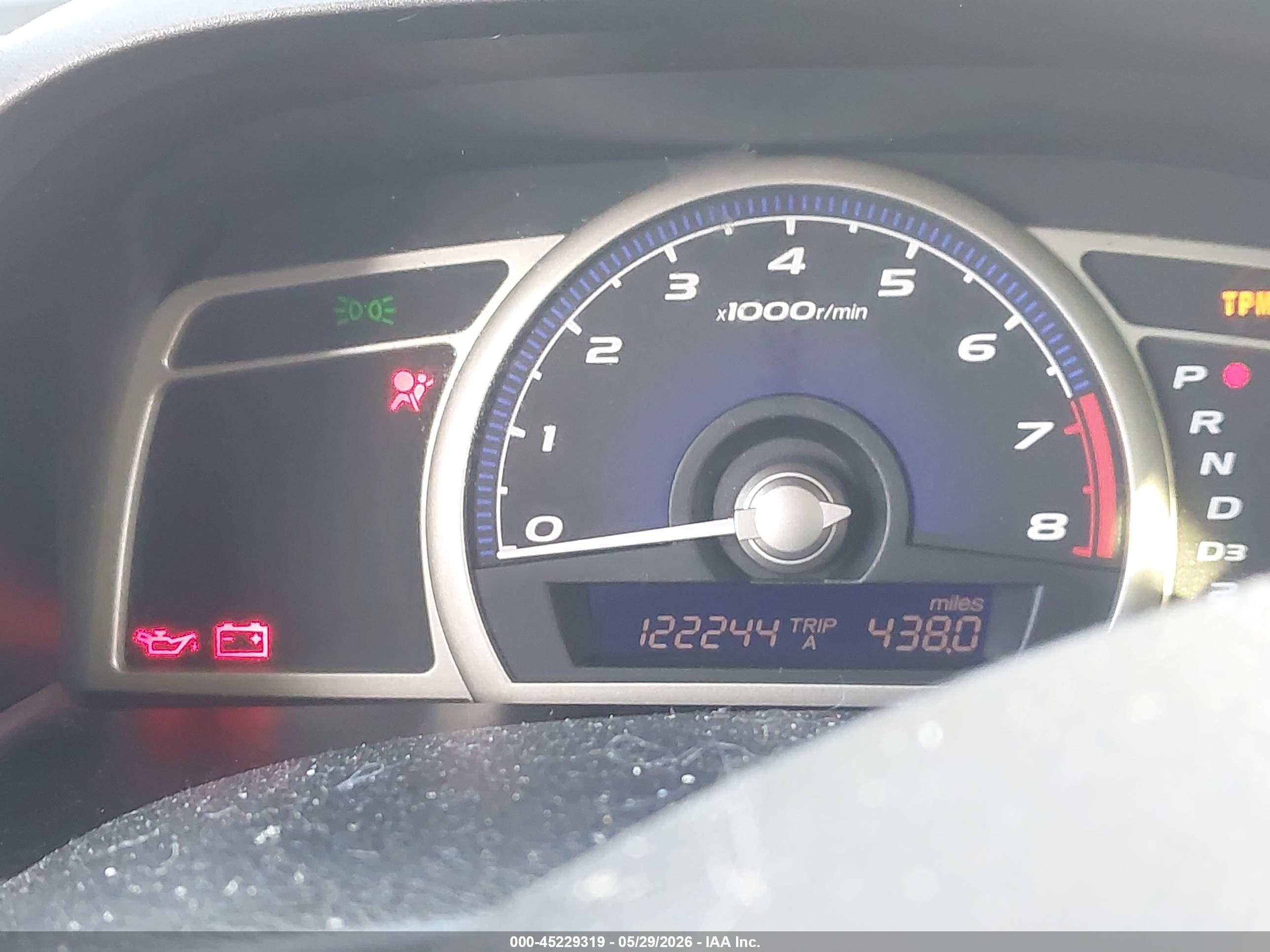 2010 Honda Civic Vp White vin: 2HGFA1F30AH508059