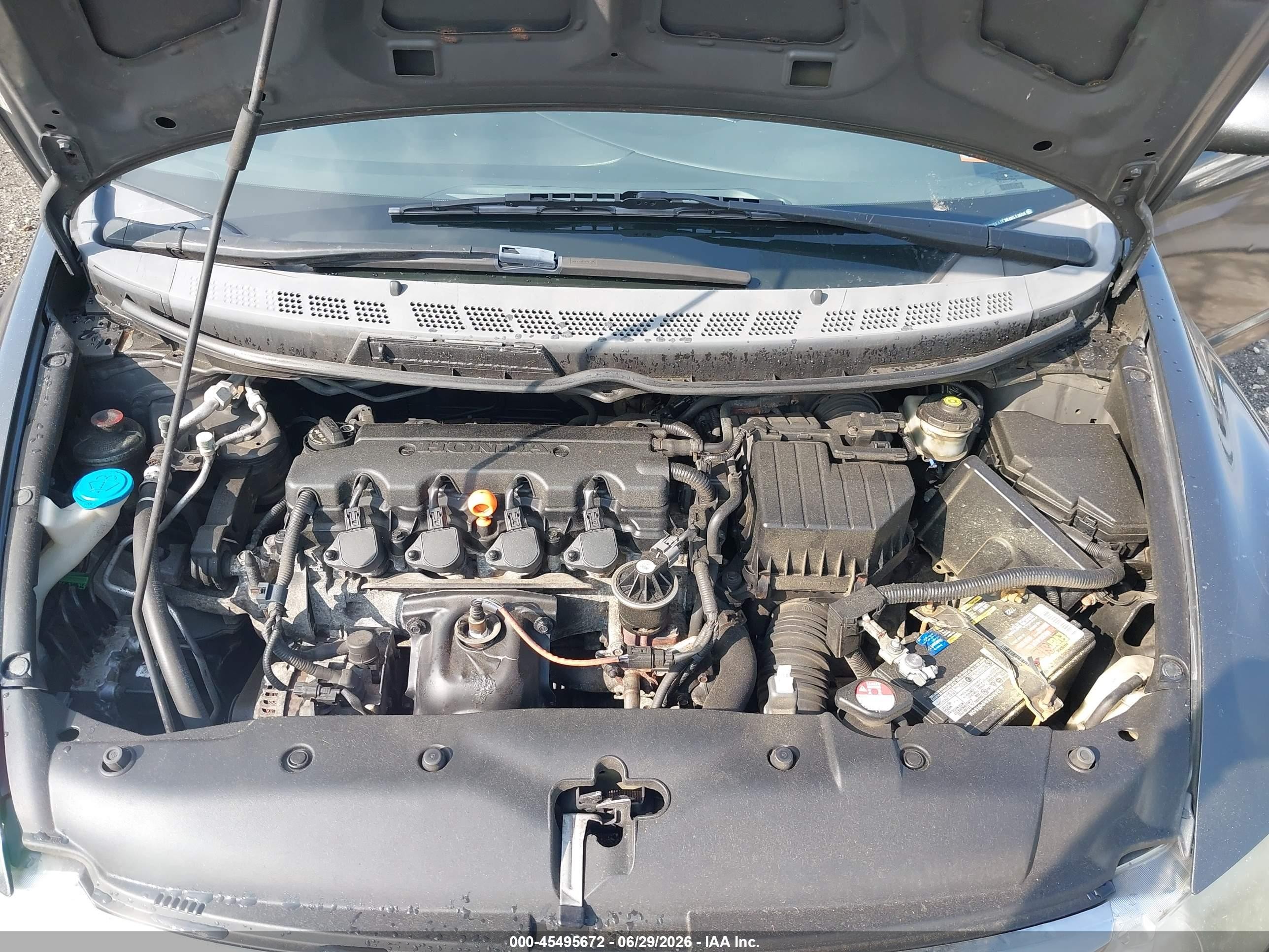 2010 Honda Civic Vp Серый vin: 2HGFA1F30AH513004