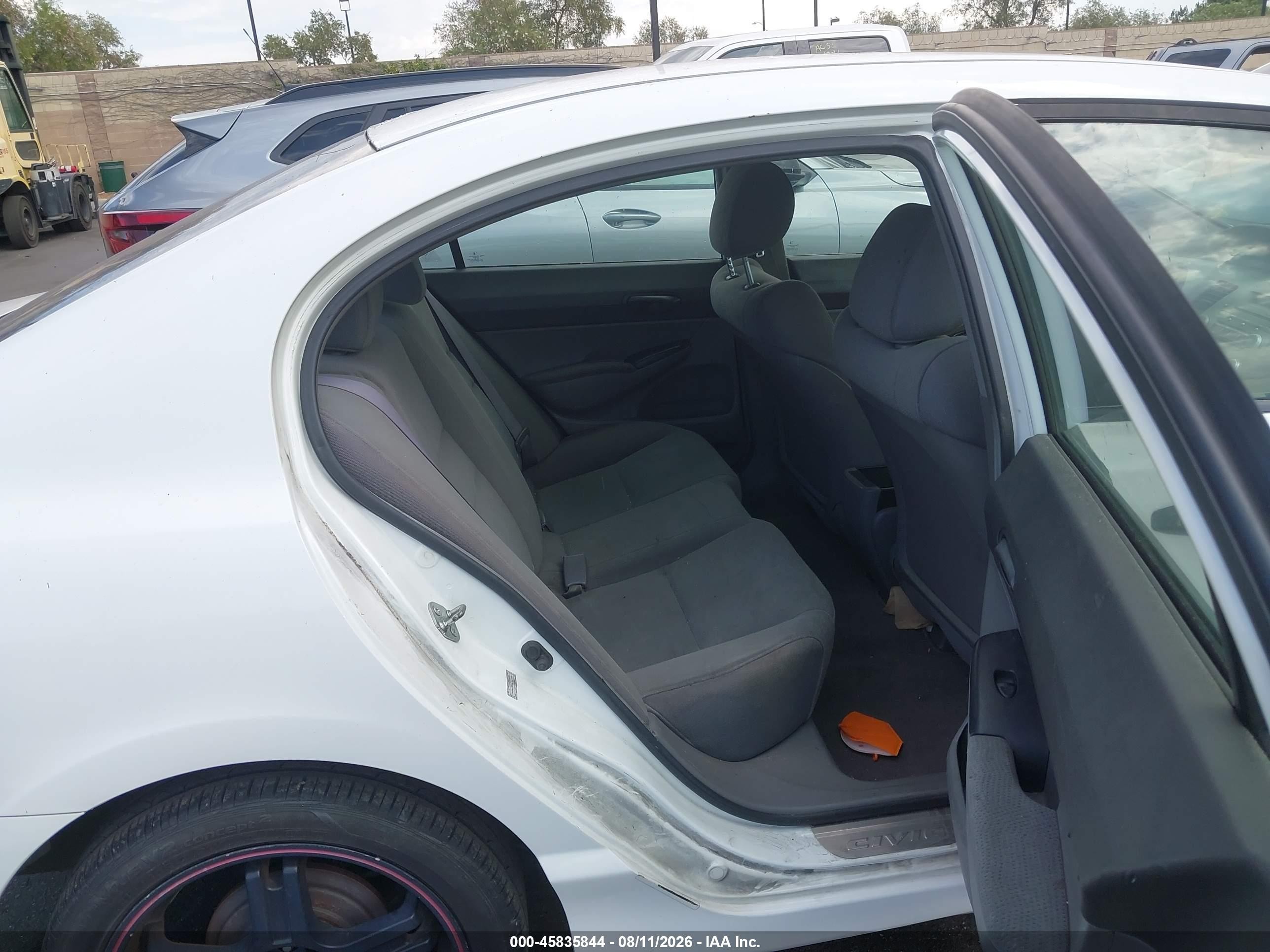 2010 Honda Civic Vp White vin: 2HGFA1F31AH527851