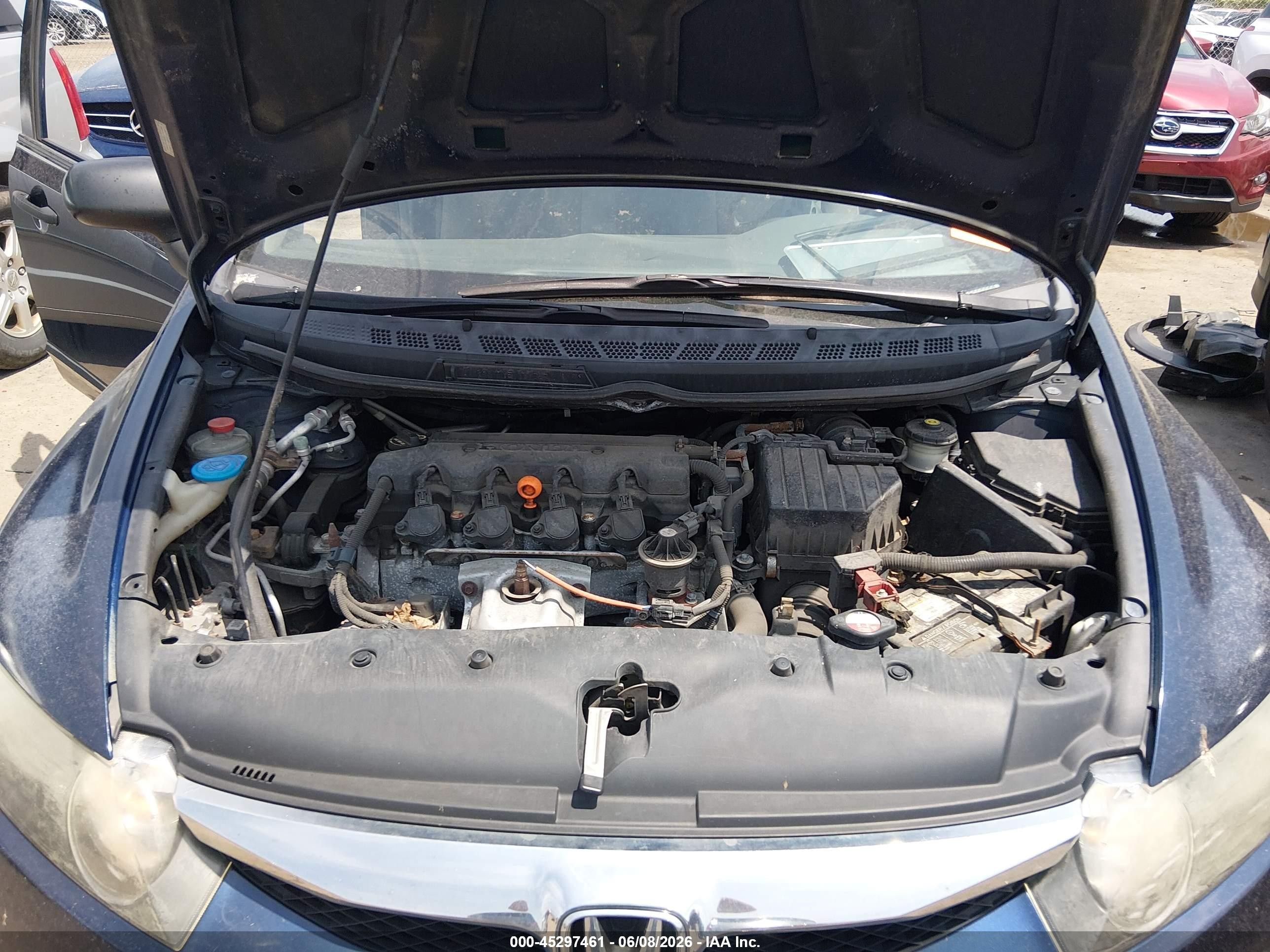 2010 Honda Civic Vp Navy vin: 2HGFA1F31AH569467