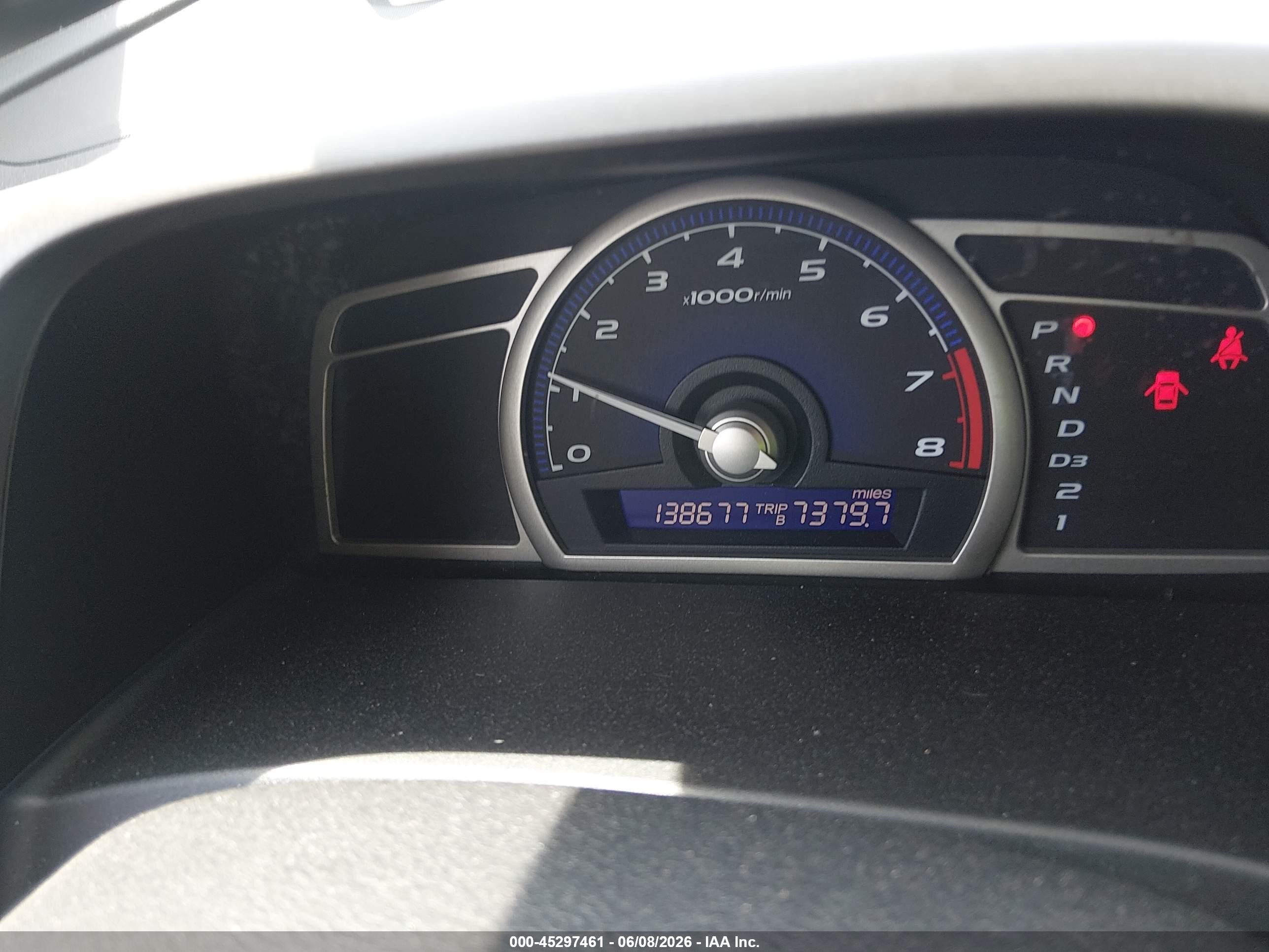 2010 Honda Civic Vp Navy vin: 2HGFA1F31AH569467