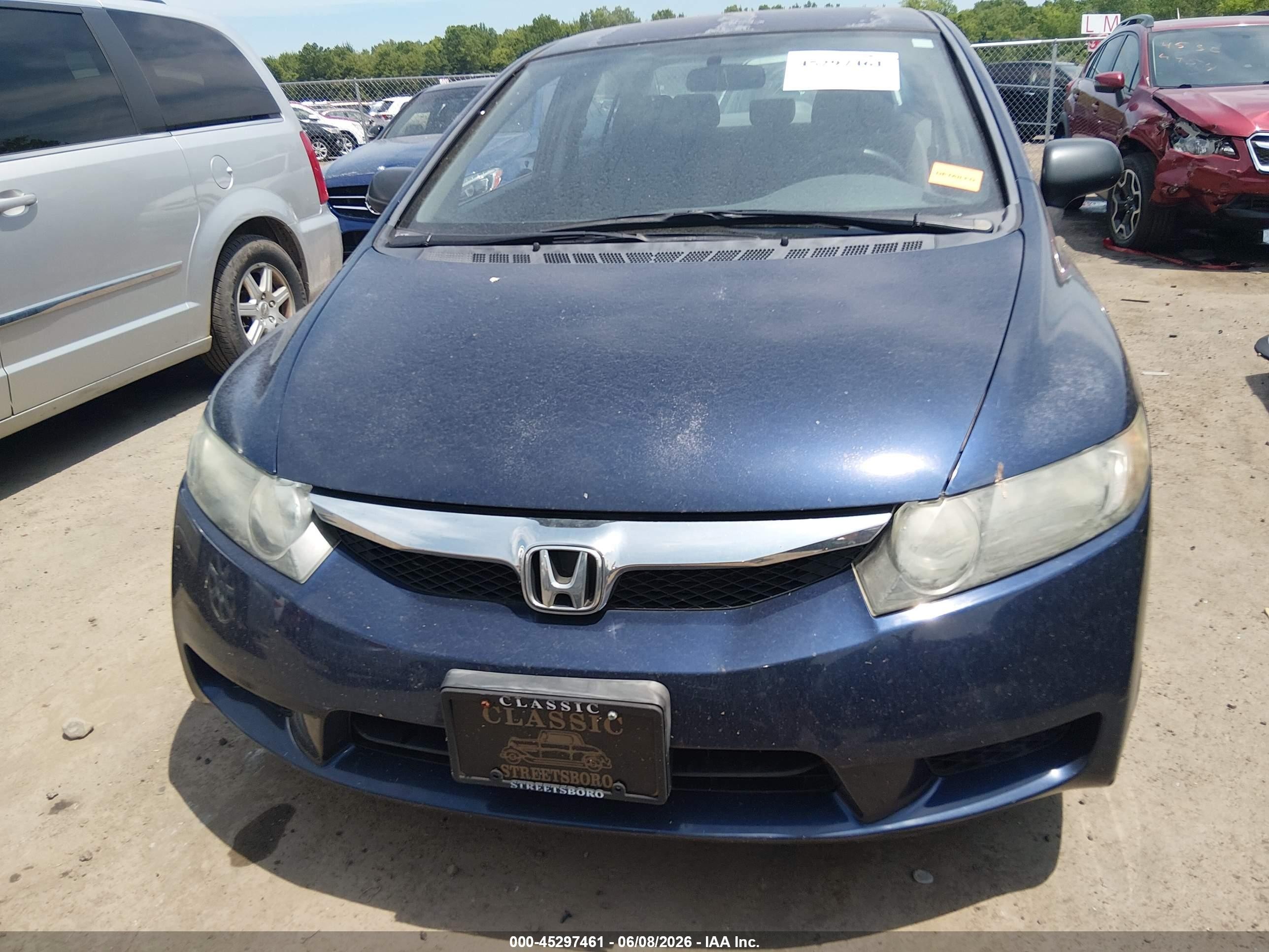 2010 Honda Civic Vp Navy vin: 2HGFA1F31AH569467