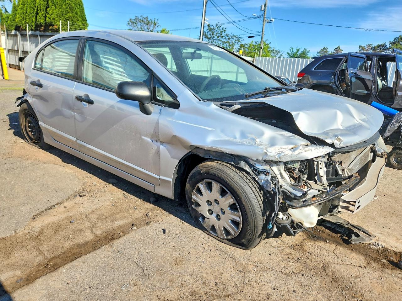 2011 Honda Civic Vp Gray vin: 2HGFA1F31BH510212