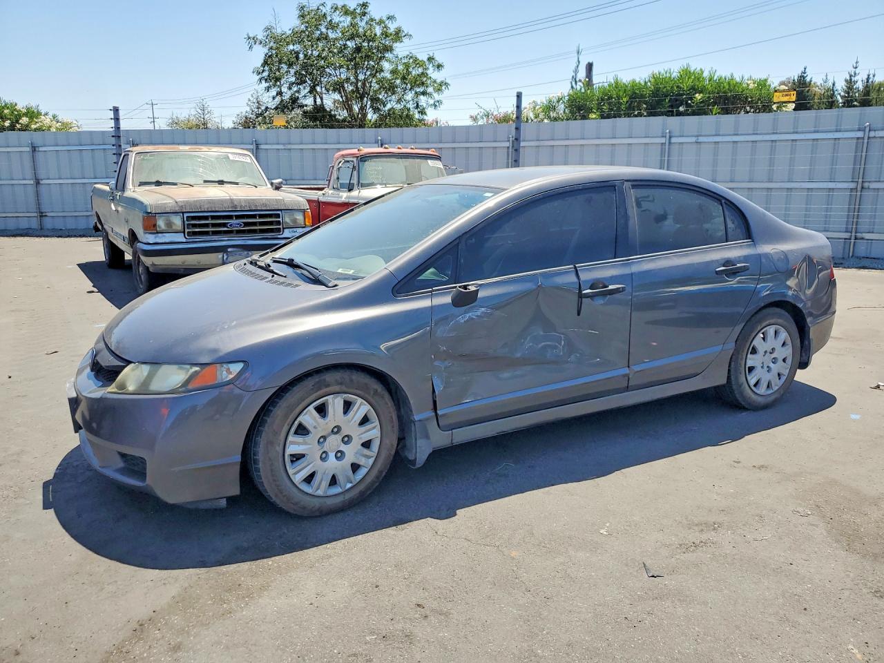 2011 Honda Civic Vp Gray vin: 2HGFA1F31BH531268