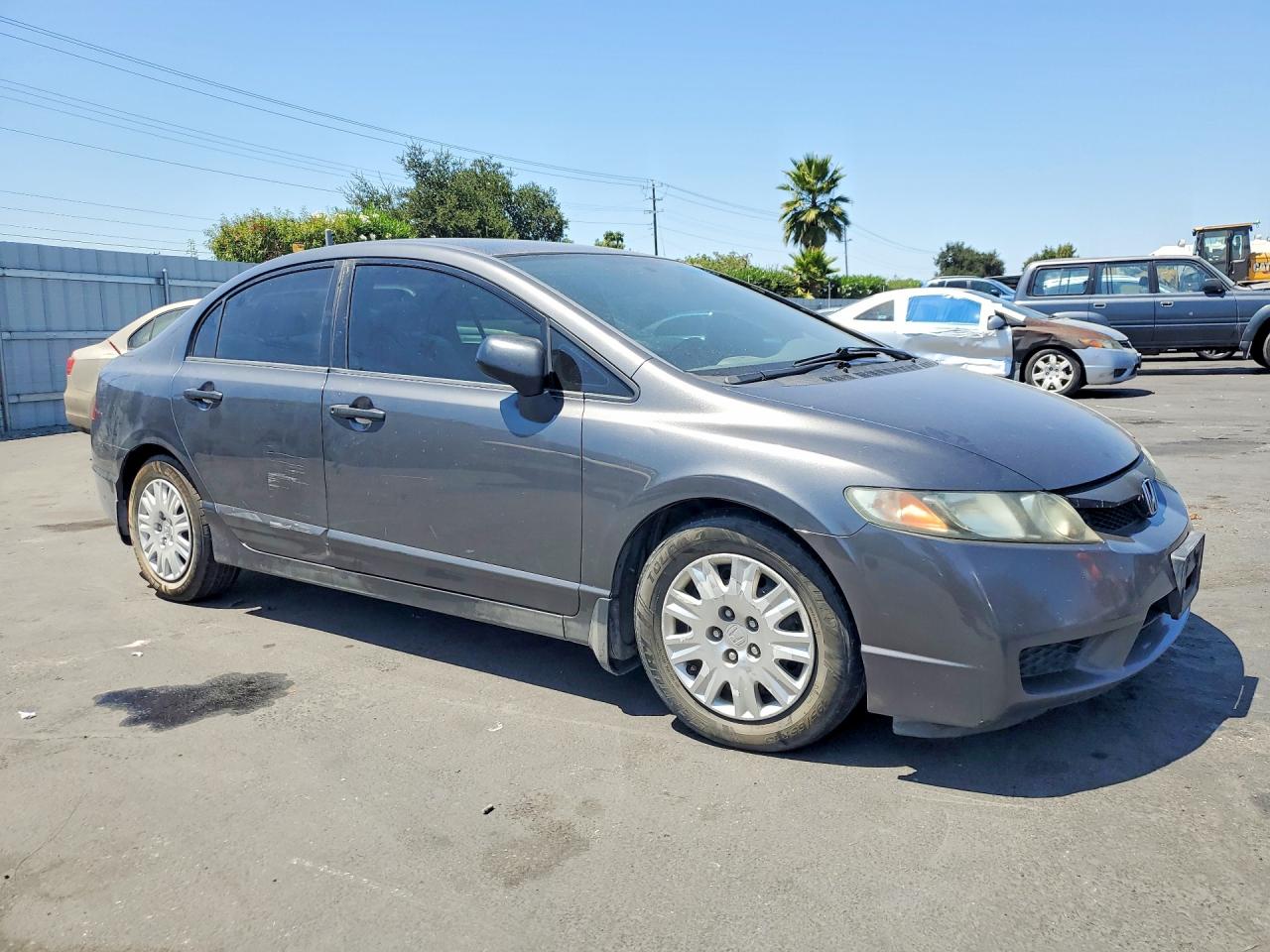 2011 Honda Civic Vp Gray vin: 2HGFA1F31BH531268