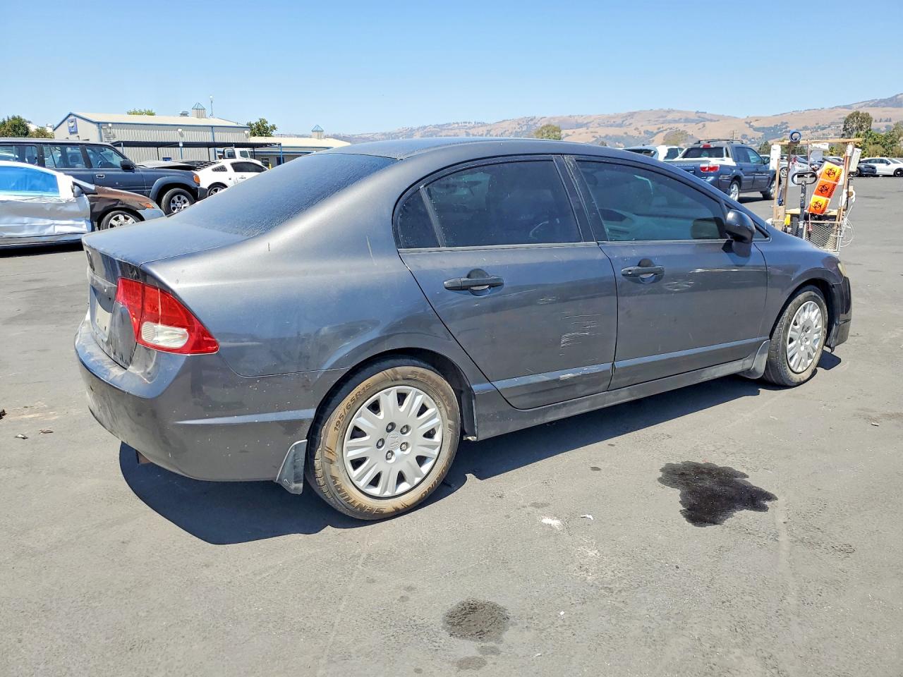 2011 Honda Civic Vp Gray vin: 2HGFA1F31BH531268