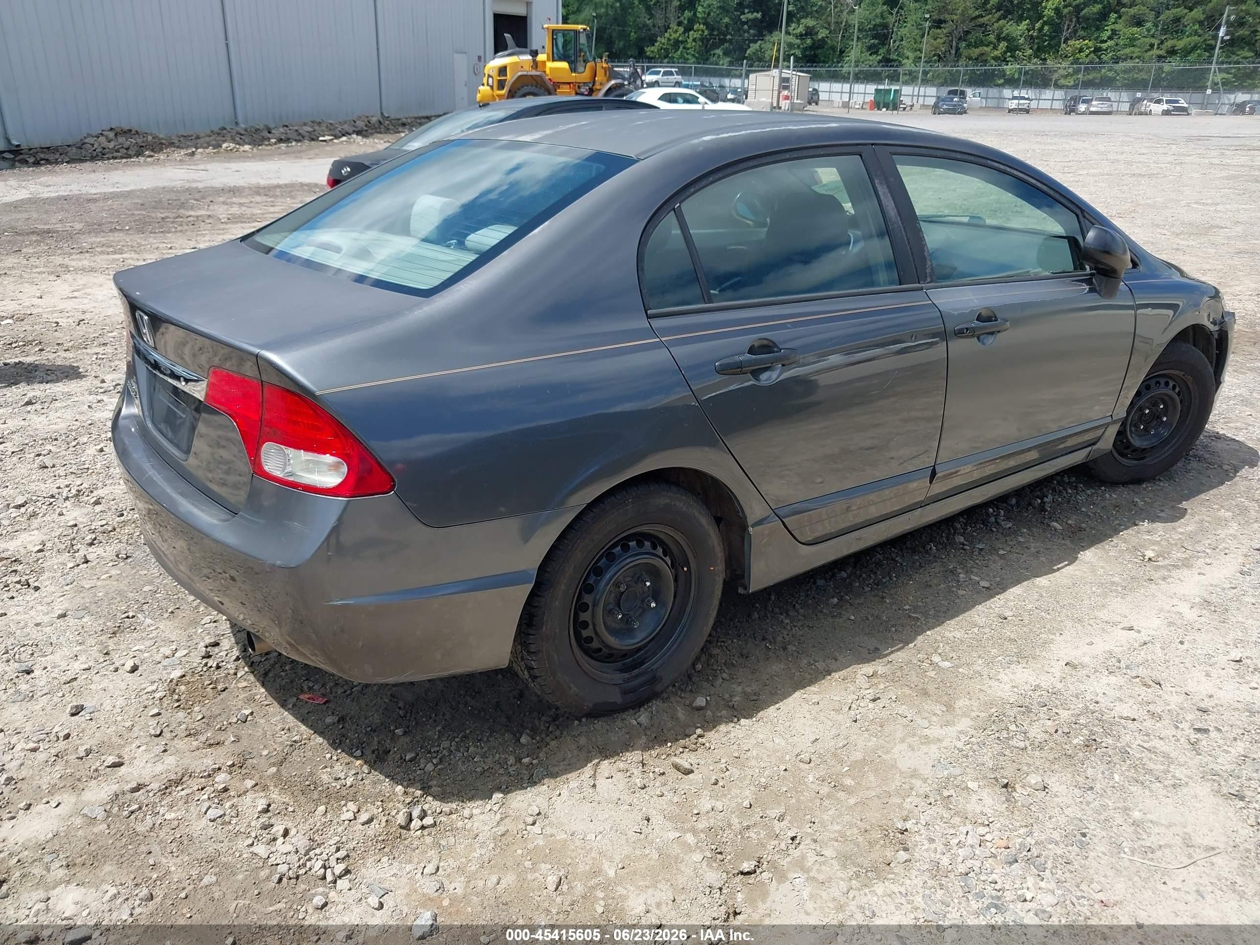 2010 Honda Civic Vp Gray vin: 2HGFA1F32AH531505